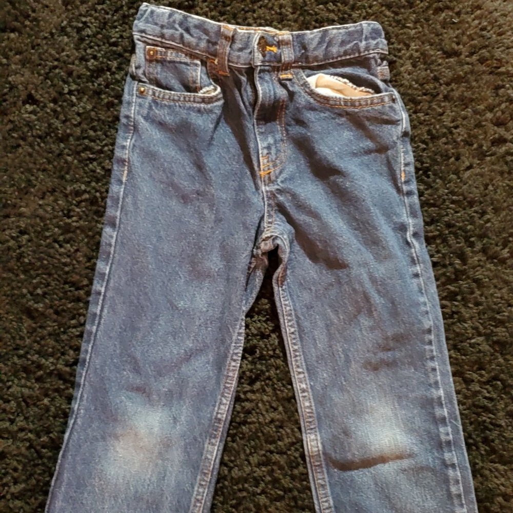 4/$20 Boys Cat & Jack Relaxed Straight Fit Jeans
